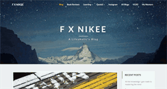 Desktop Screenshot of fxnikee.com