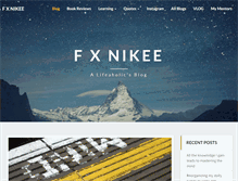 Tablet Screenshot of fxnikee.com
